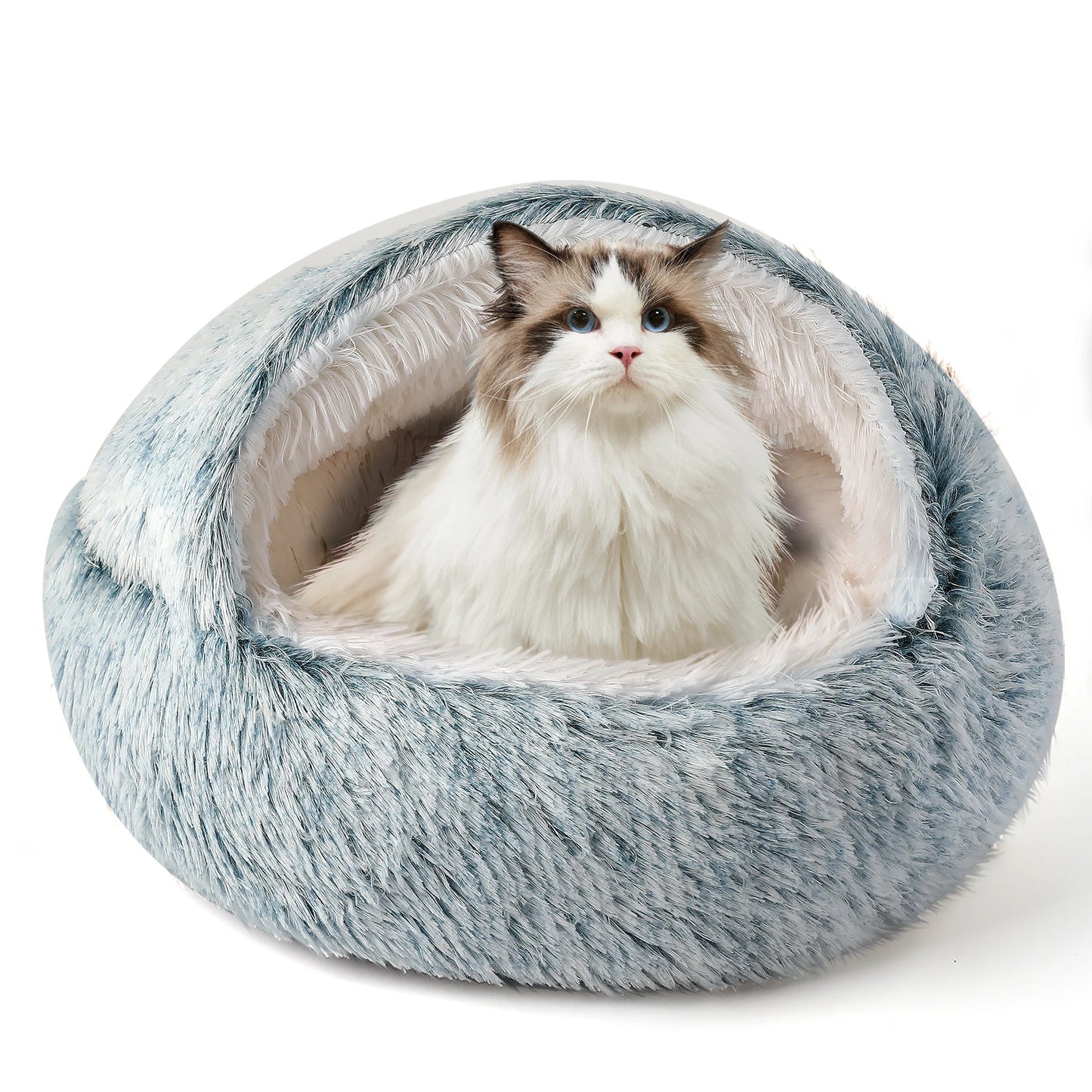 Closure Cat And Dog Soft Nest Bed Semi Enclosed House