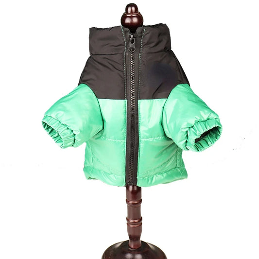 WANGUPETCN Winter Windproof Dog Jacket Reflective Coat
