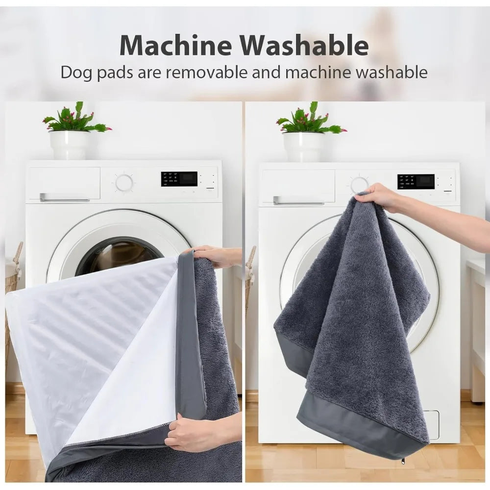 DAFIFY Waterproof Orthopedic Dog Bed With Removable Washable Cover