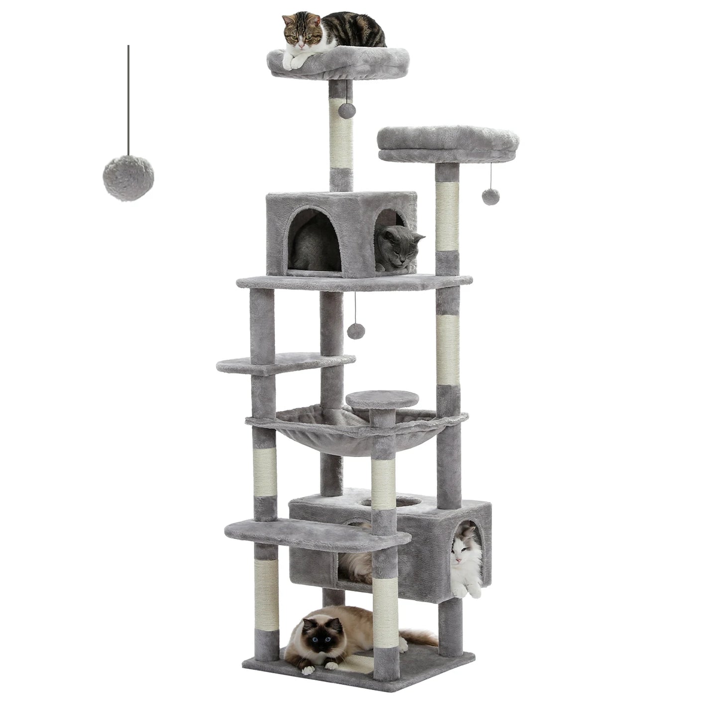 PAWZ Road Large Cat Tree Tower Indoor Cats Sisal Posts