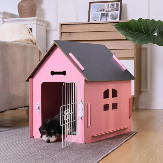 Dog House Indoor For Small Dogs And Cats Cozy Wooden