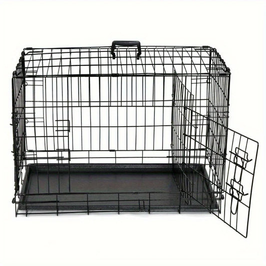 Hign-concerned Dog Cage Kennel Folding Steel Crate Playpen