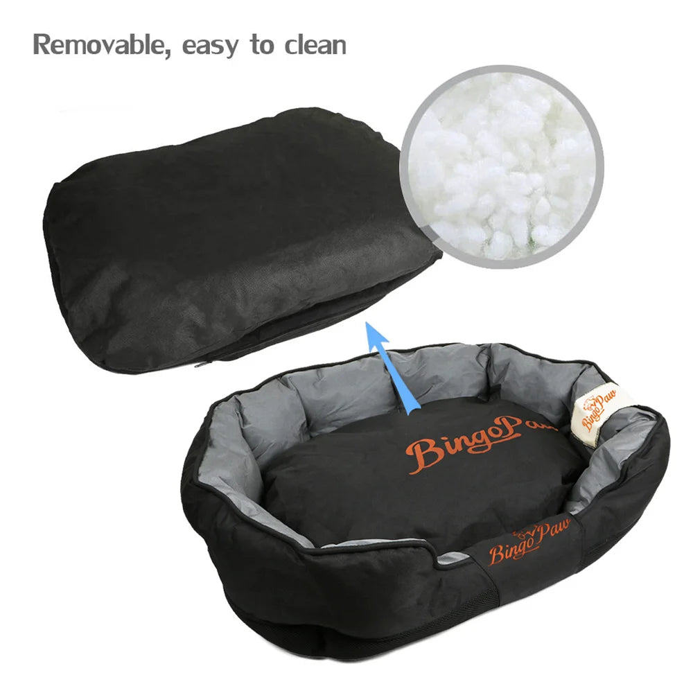 BORWARTCN Waterproof Orthopedic Dog Bed With Removable Cover