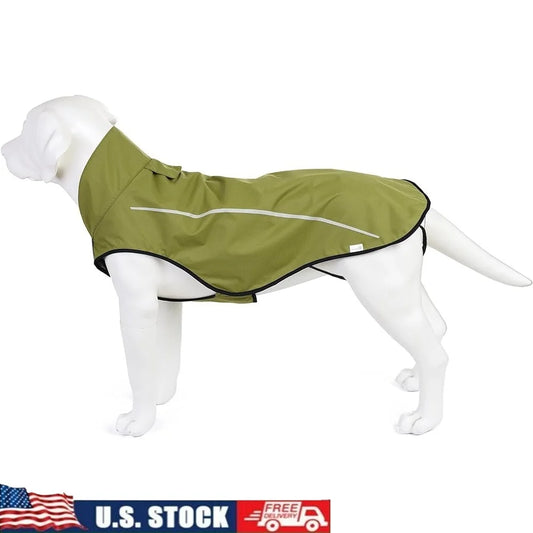 Hign Concerned Reflective Dog Raincoat Waterproof Jacket
