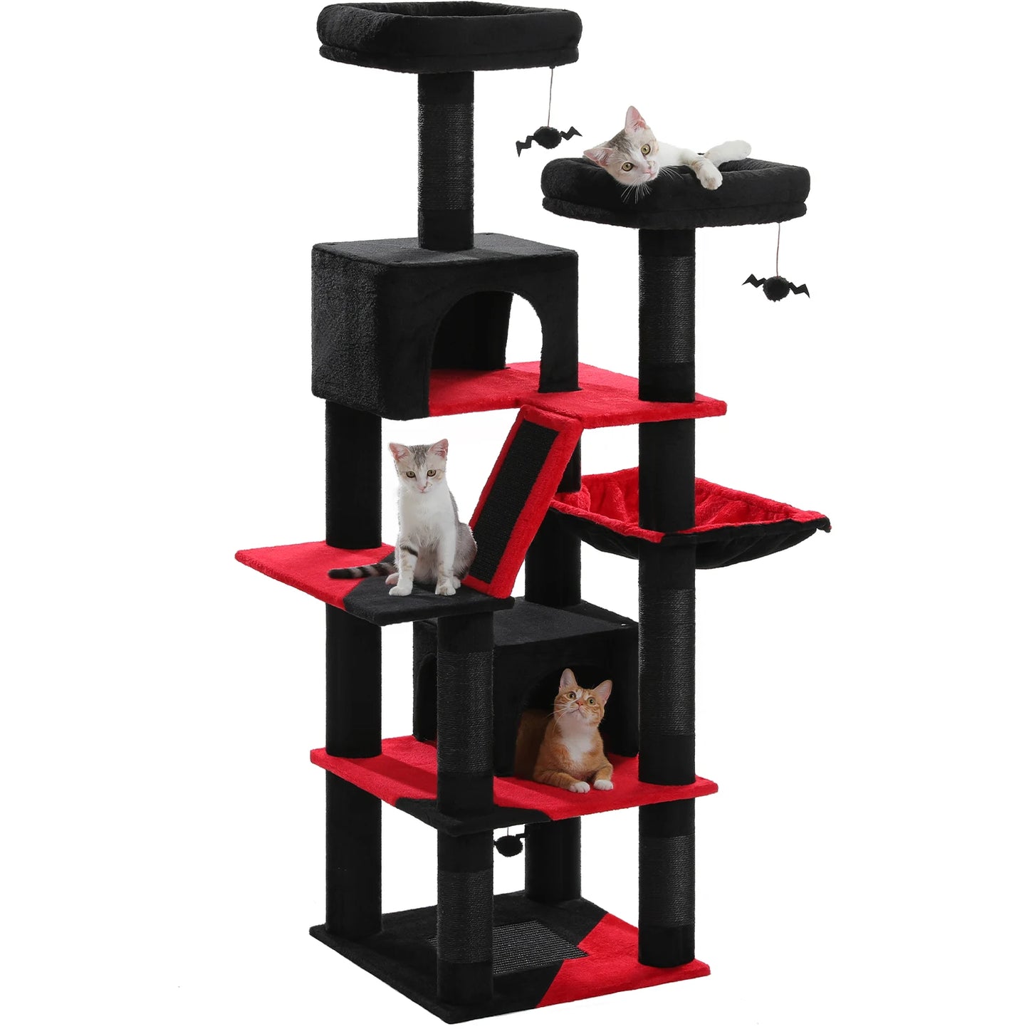 PAWZ Road Deluxe Cat Tree Multi Level Plush Condo Oasis