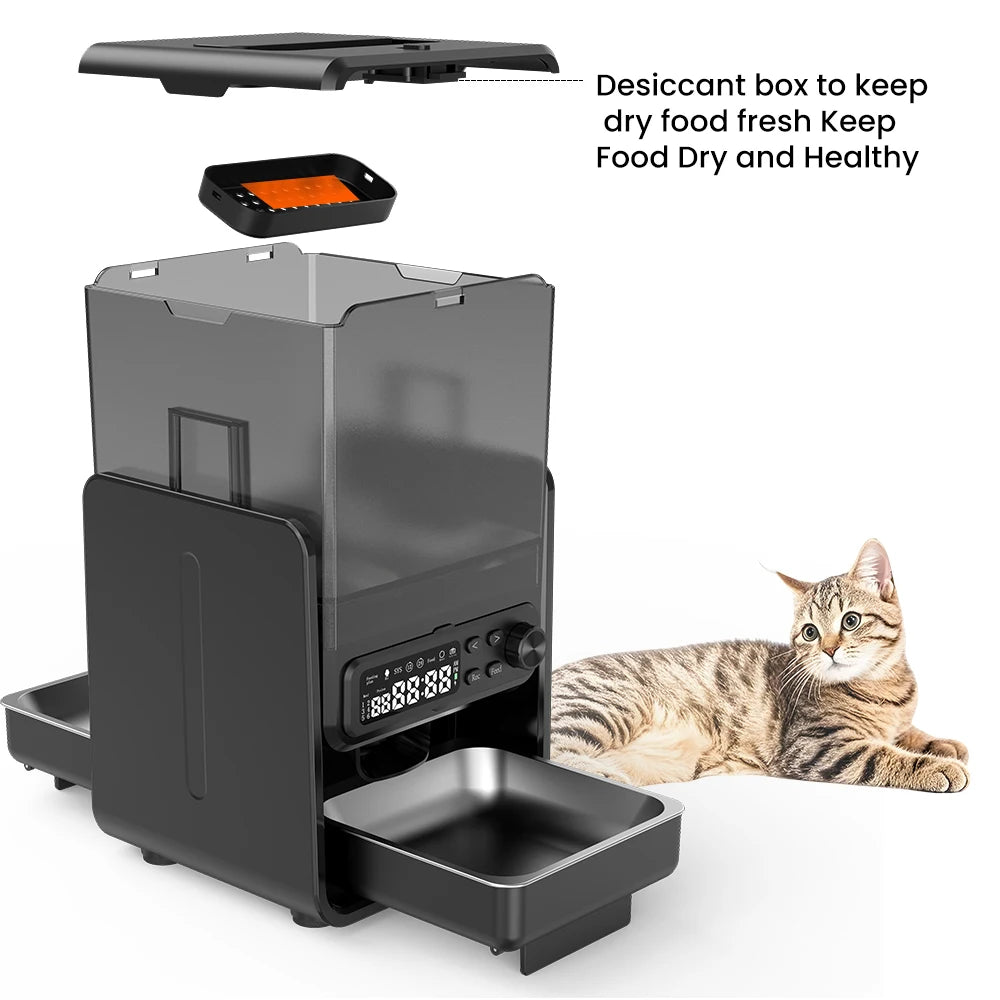 Cityflee Smart Pet Feeder Automatic Cat Dog Dispenser