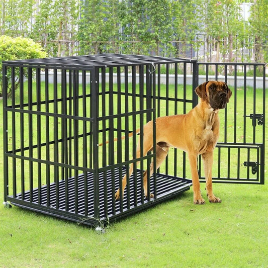 BORWARTH Heavy Duty Dog Crate Tear Resistant Kennel