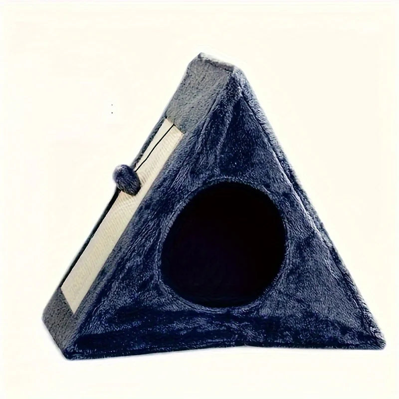 Zhejiang Cat Bed With Plush Ball Scratching Board Toy