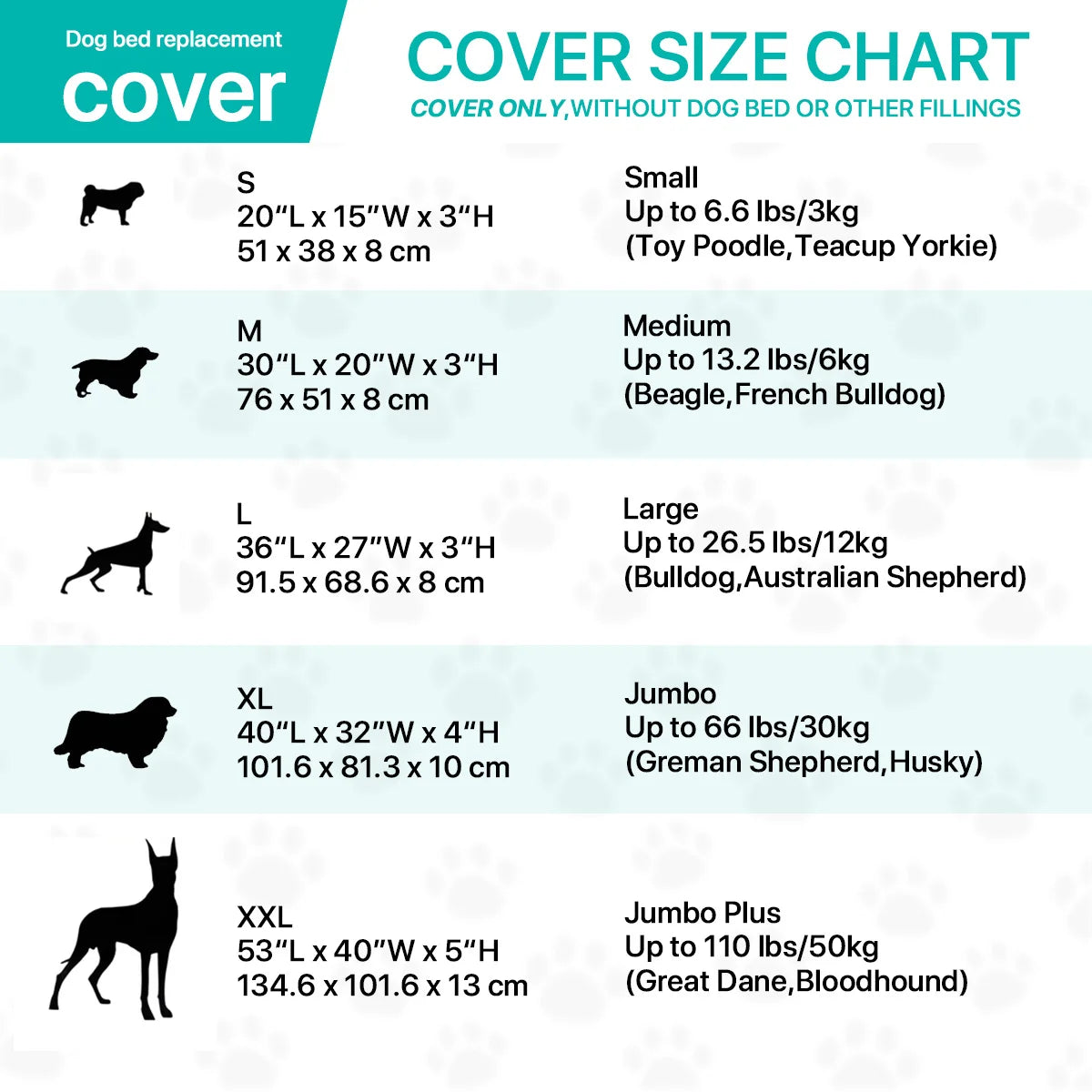 Zhejiang Choice Orthopedic Dog Bed Cover Washable Mat Waterproof
