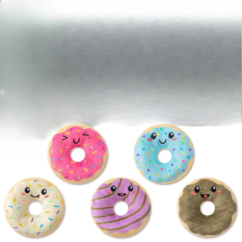 Zhejiang Donut Catnip Toys Kit Indoor Cats Chew Scratch Fun