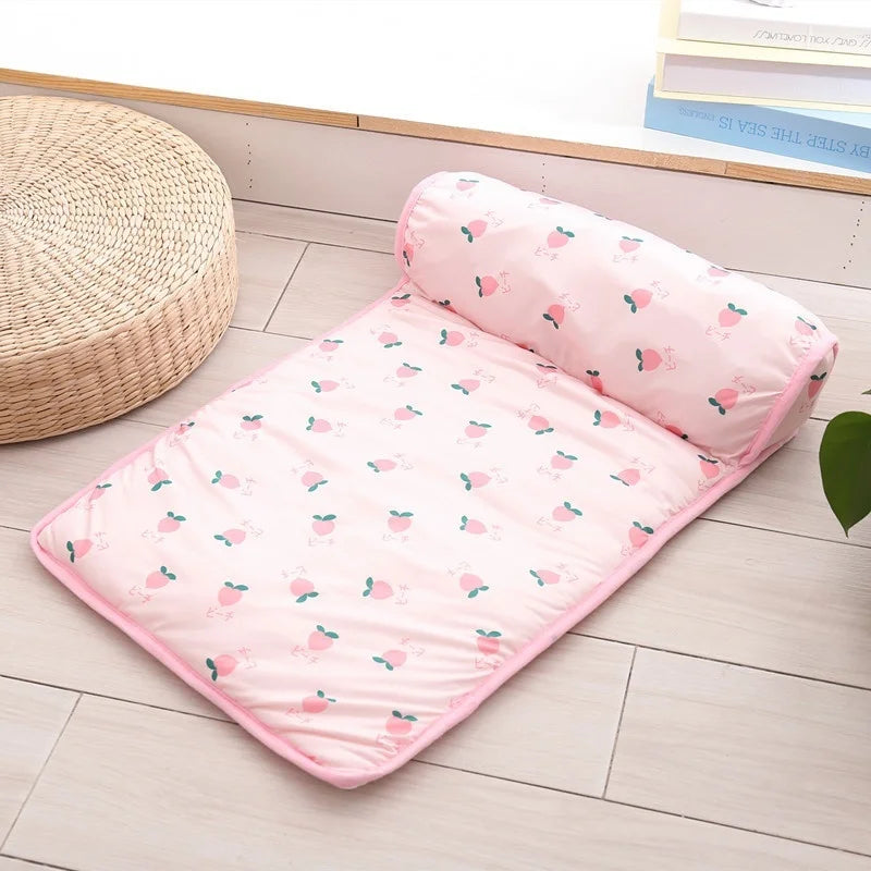 Cooling Dog Mat Breathable Pet Bed For Dogs And Cats