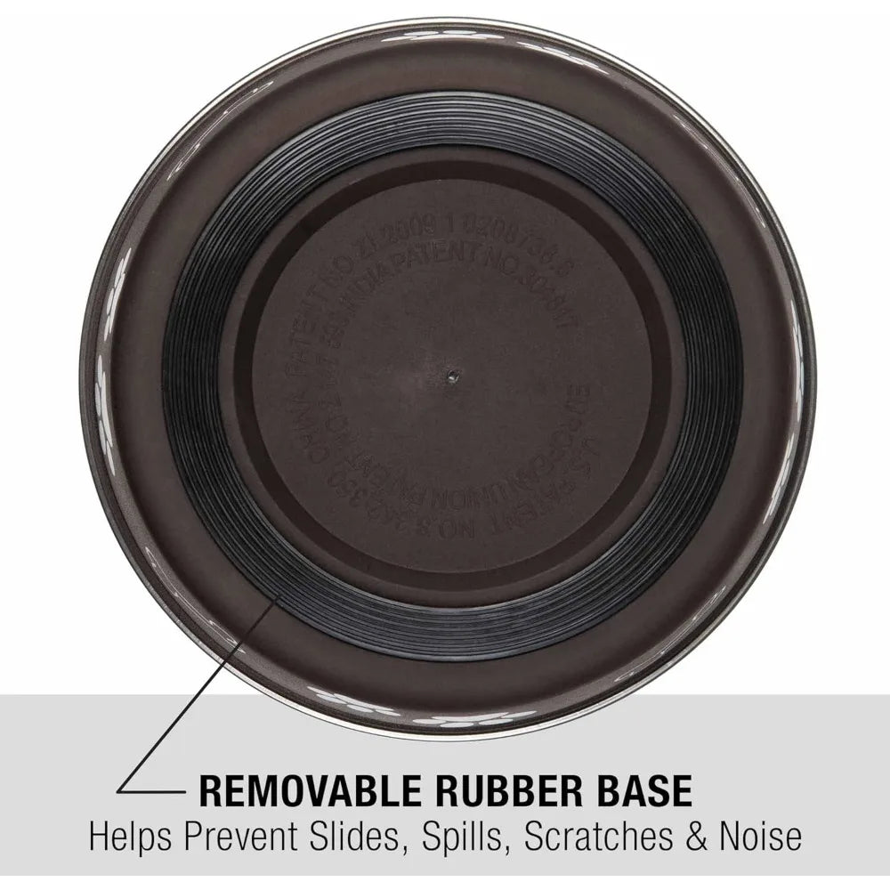 Bella Stainless Steel Dog And Cat Bowls Spill Proof Bowl