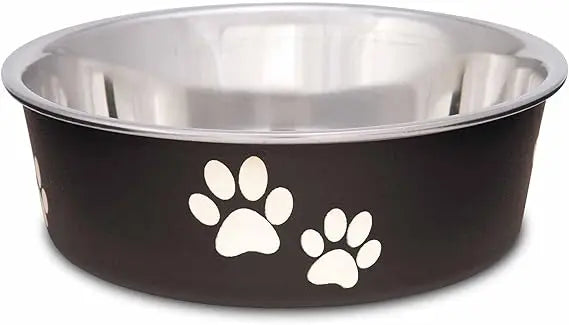 Bella Stainless Steel Dog And Cat Bowls Spill Proof Bowl