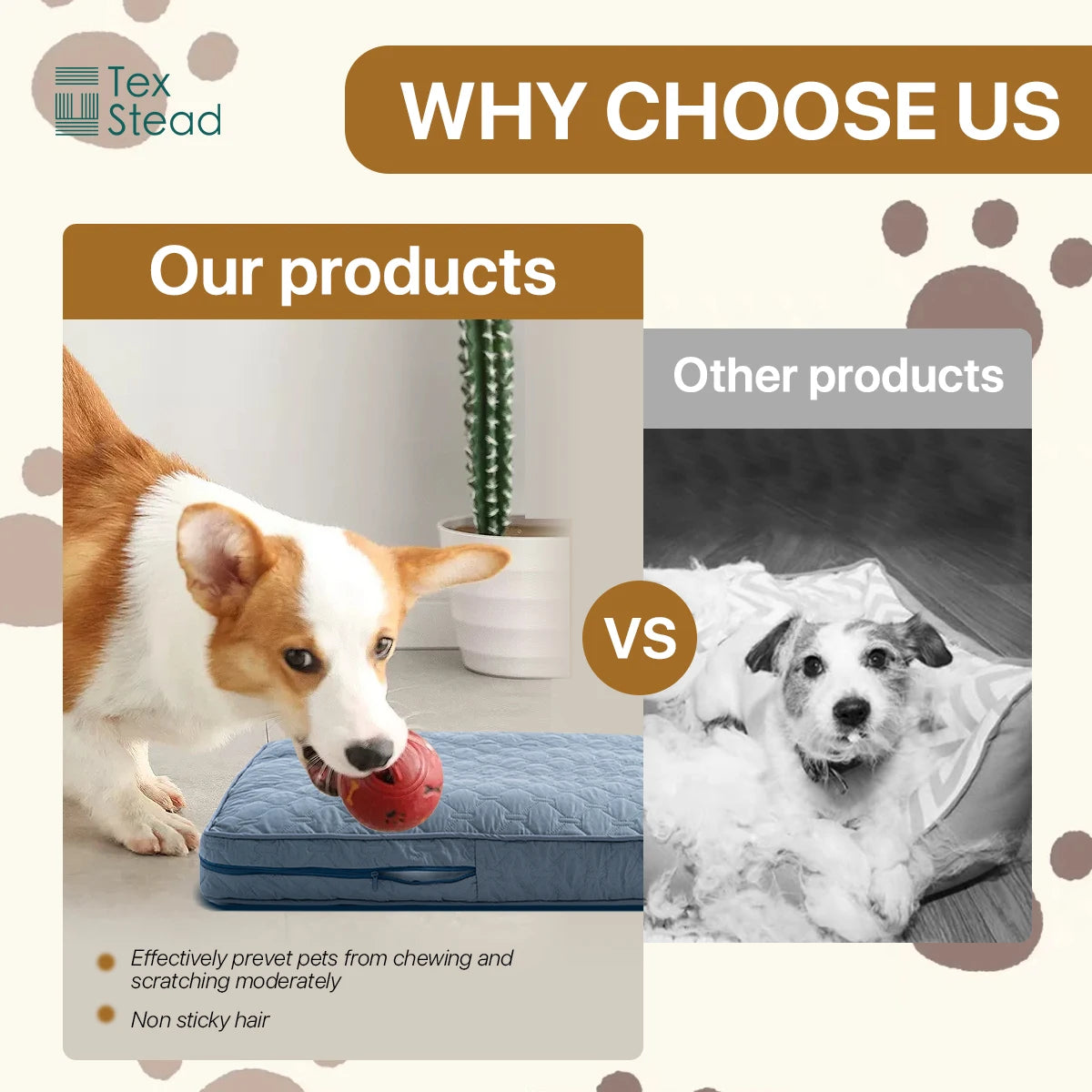 Zhejiang Choice Orthopedic Dog Bed Cover Washable Mat Waterproof