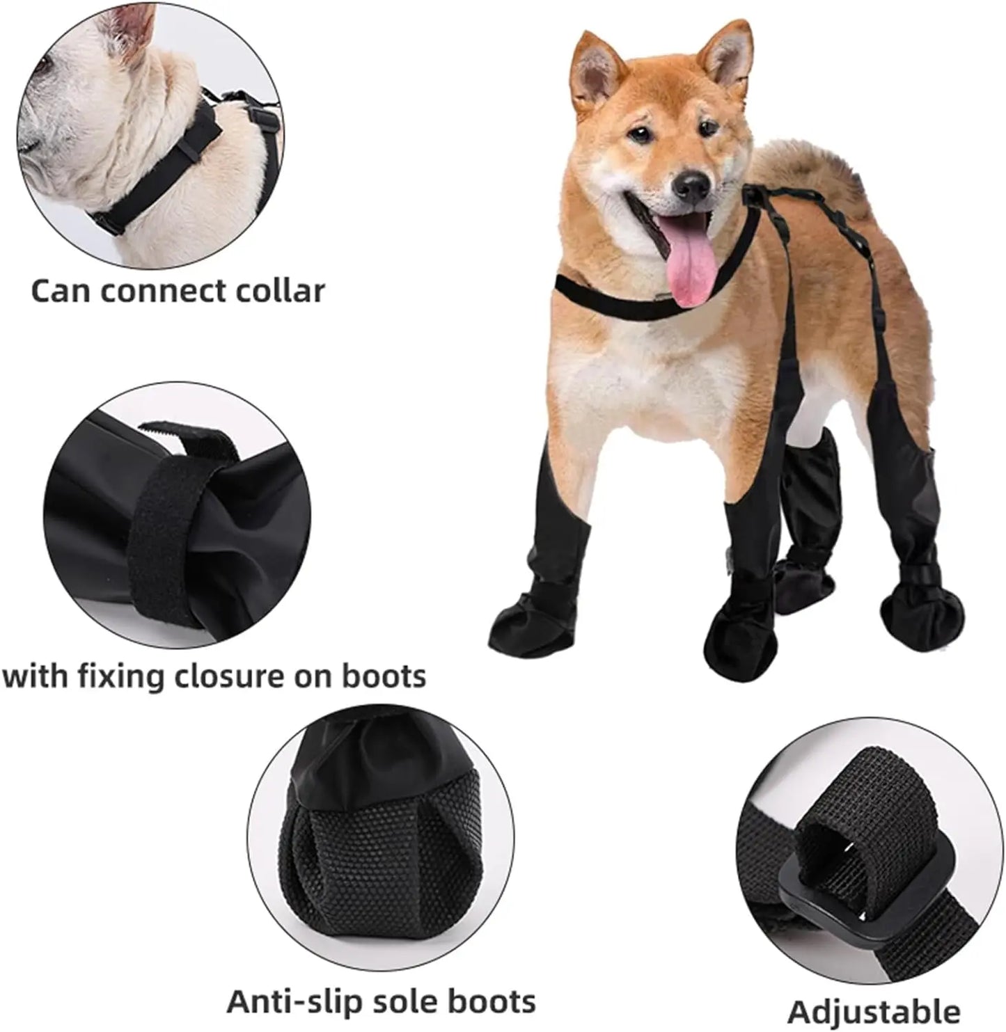 Guangdong Outdoor Dog Boot Leggings Waterproof Boot Covers