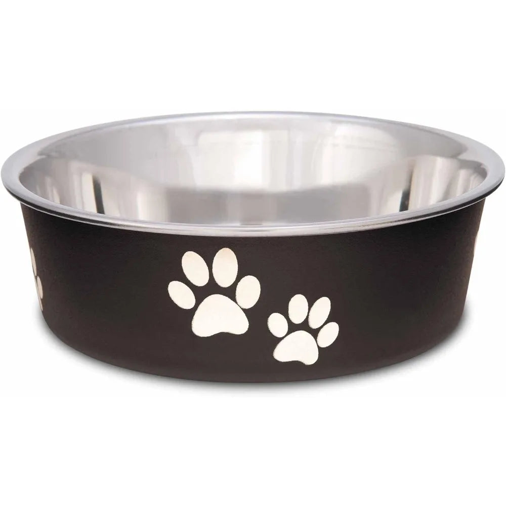 Bella Stainless Steel Dog And Cat Bowls Spill Proof Bowl