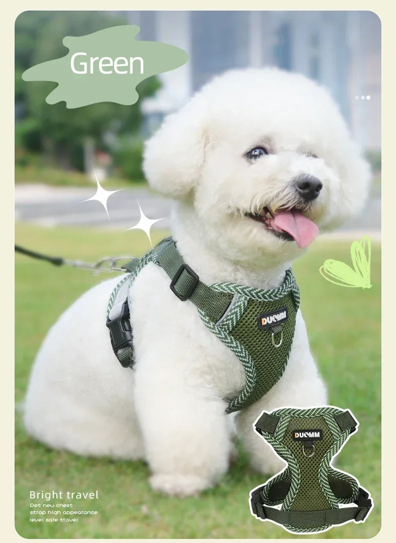 Dopamine Dog Chest Strap Reflective Harness for Pets