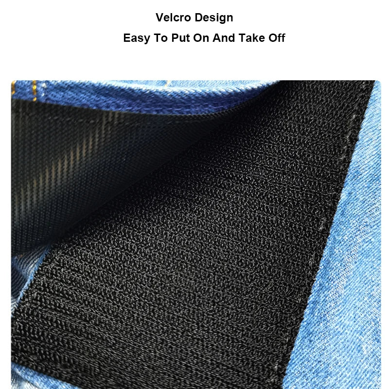 Denim Overalls For Dogs Adjustable Reflective Straps