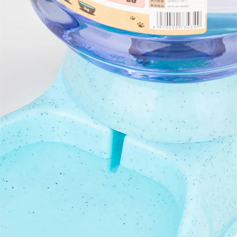 Large Capacity Pet Feeder Bowls With Automatic Water Dispenser