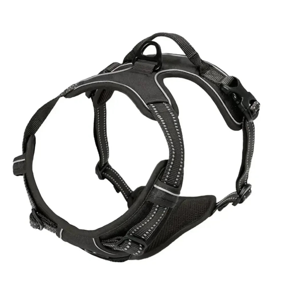 Reflective Adjustable Breathable Dog Harness Vest Chest Strap