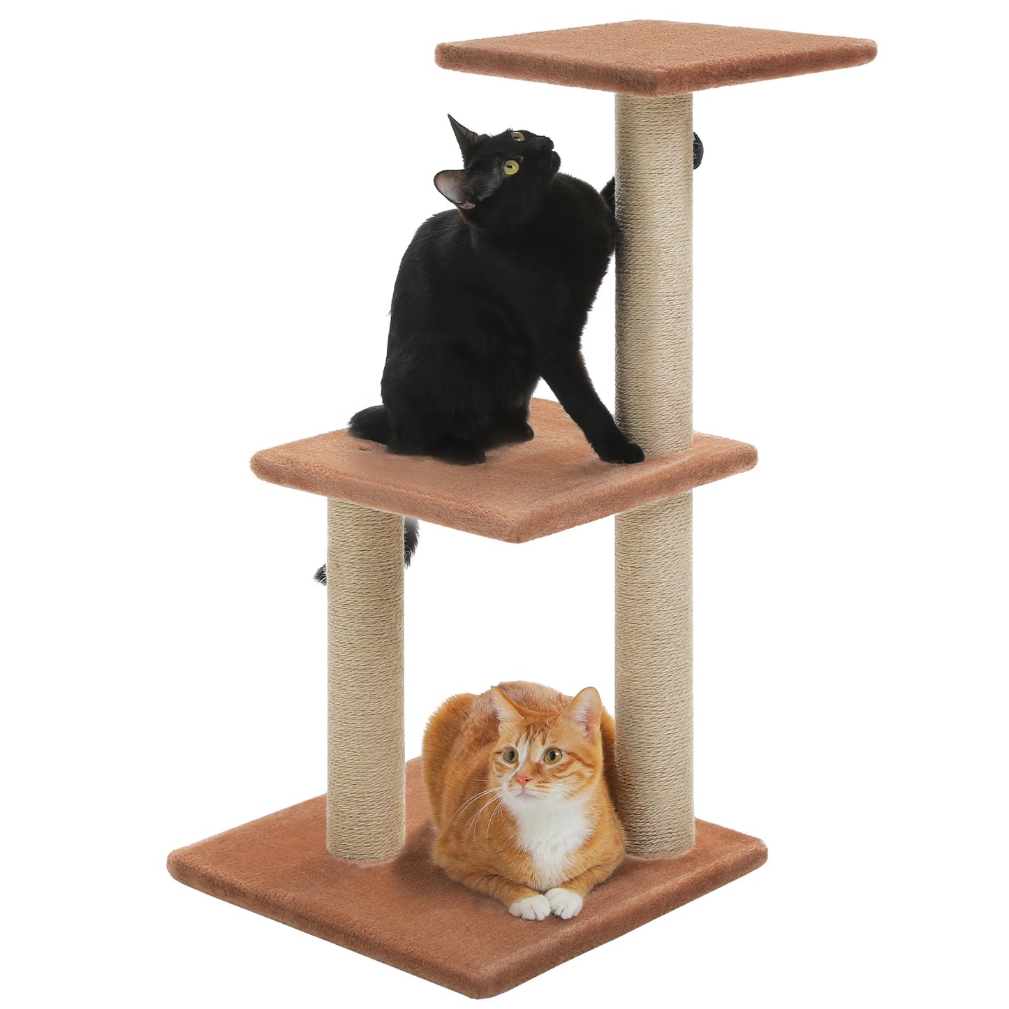 PAWZ Road Cat Tree Indoor Cats Activity Tower With Hammock