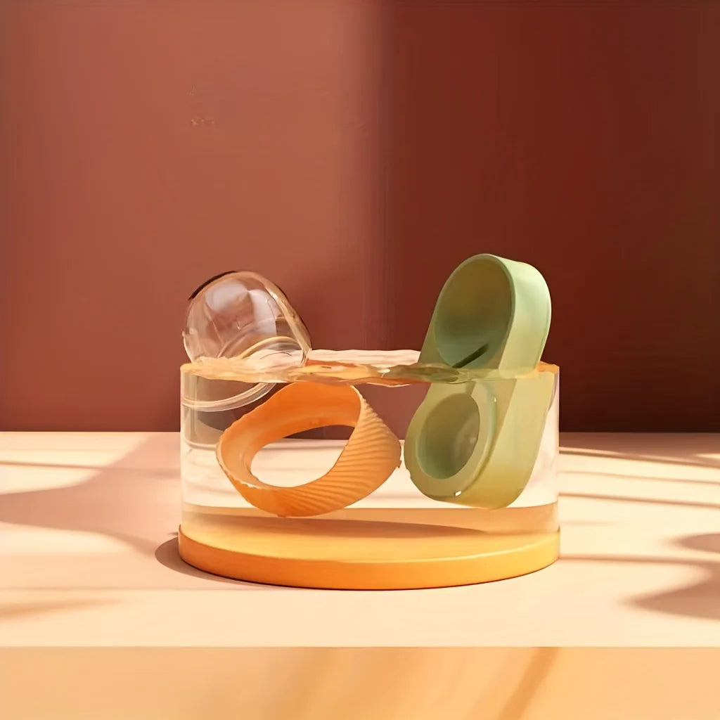 Hign-Concerned 2-In-1 Cat Feeder And Water Dispenser