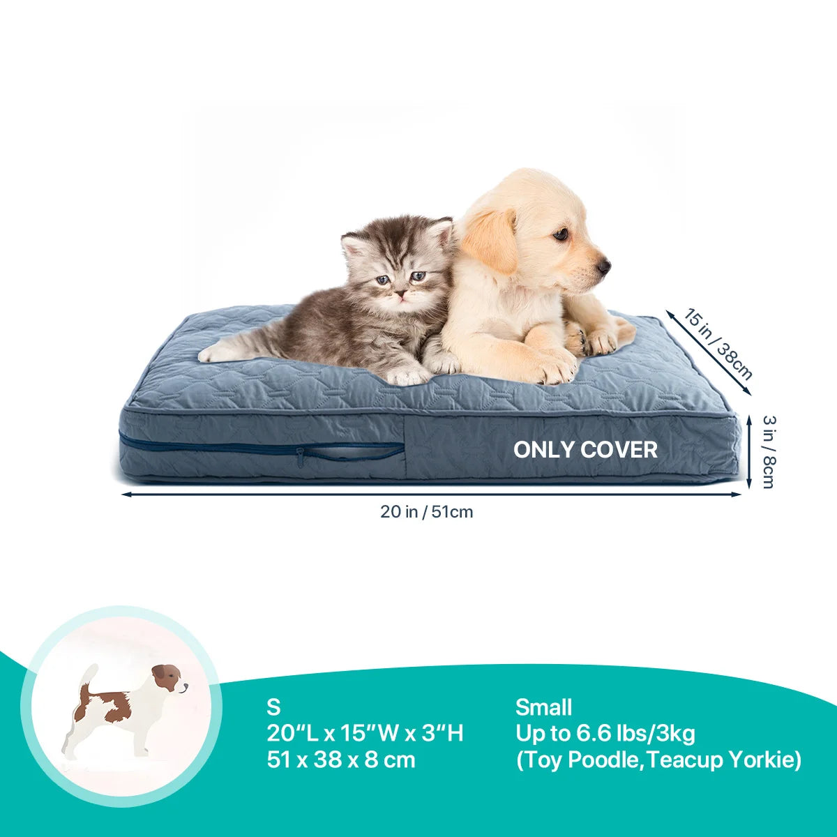 Zhejiang Choice Orthopedic Dog Bed Cover Washable Mat Waterproof