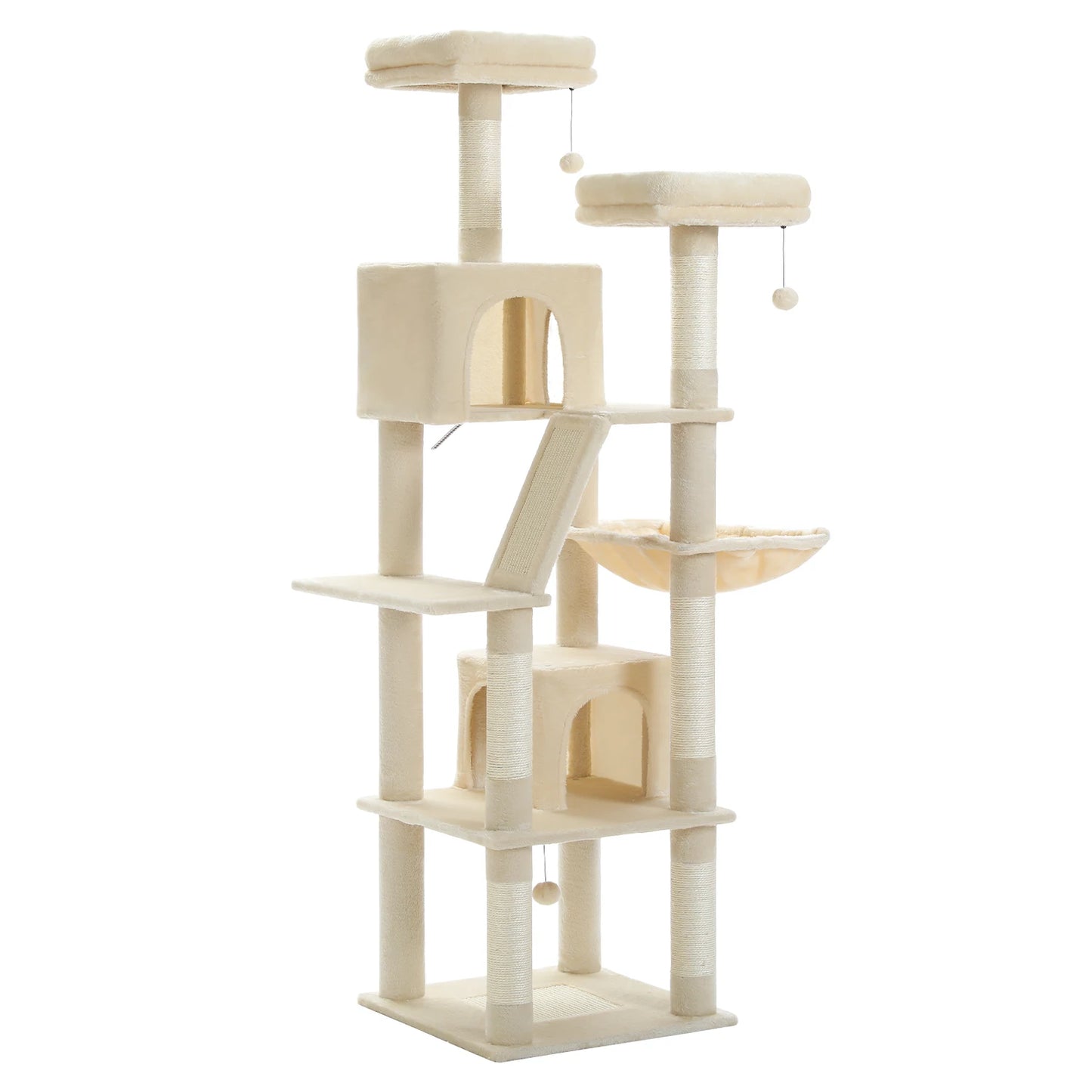 PAWZ Road Deluxe Cat Tree Multi Level Plush Condo Oasis