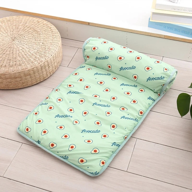 Cooling Dog Mat Breathable Pet Bed For Dogs And Cats