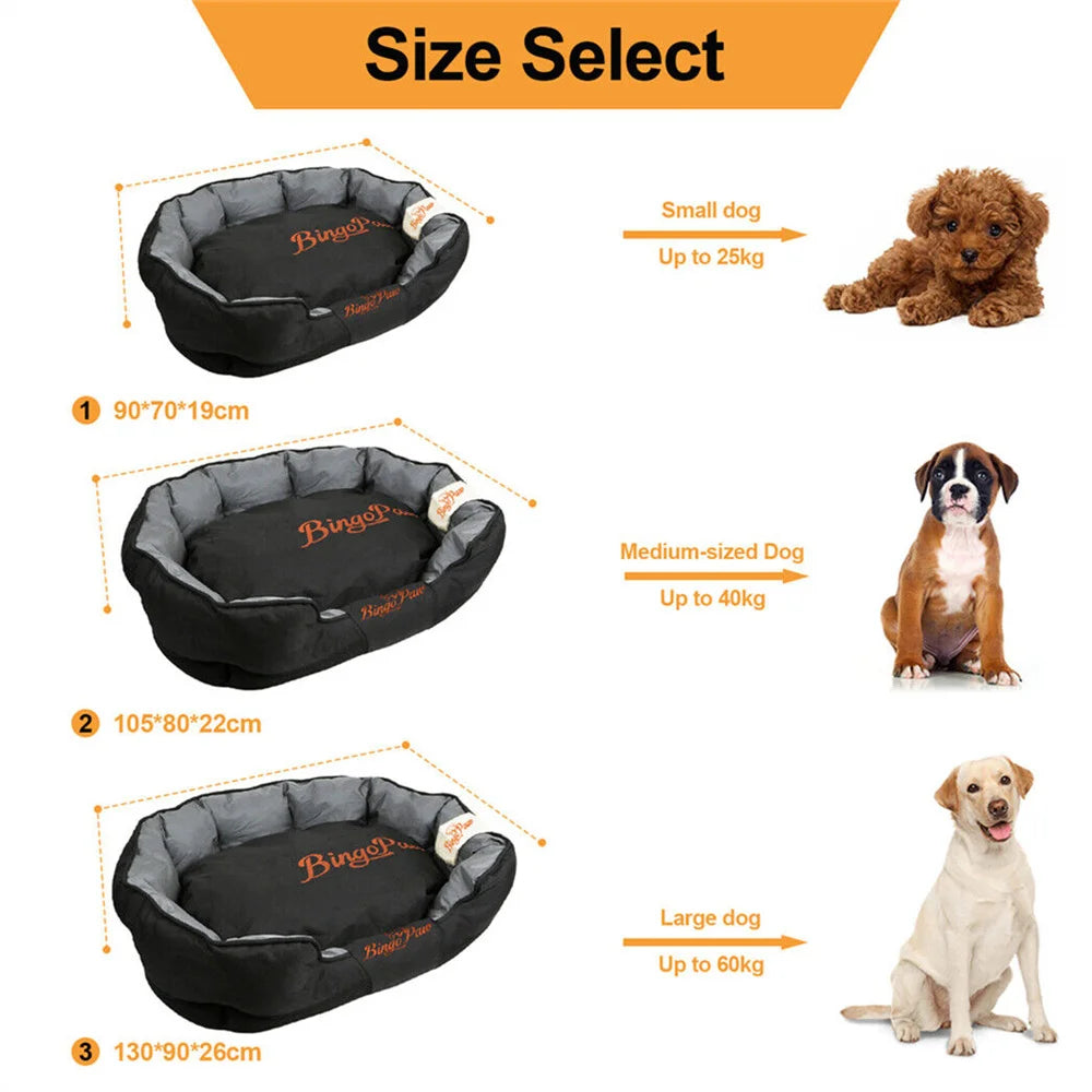 BORWARTCN Waterproof Orthopedic Dog Bed With Removable Cover