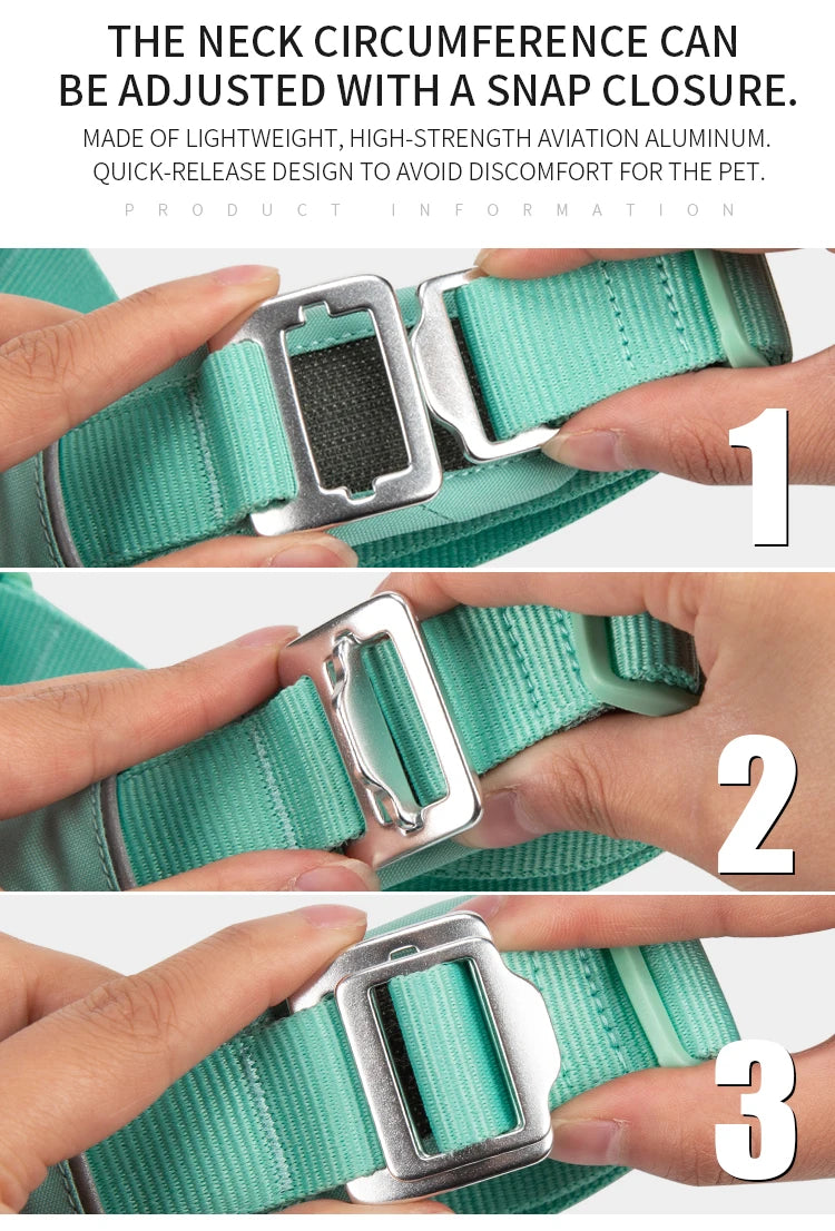 Small Combination No Pull Reflective Dog Harness Vest For Dogs