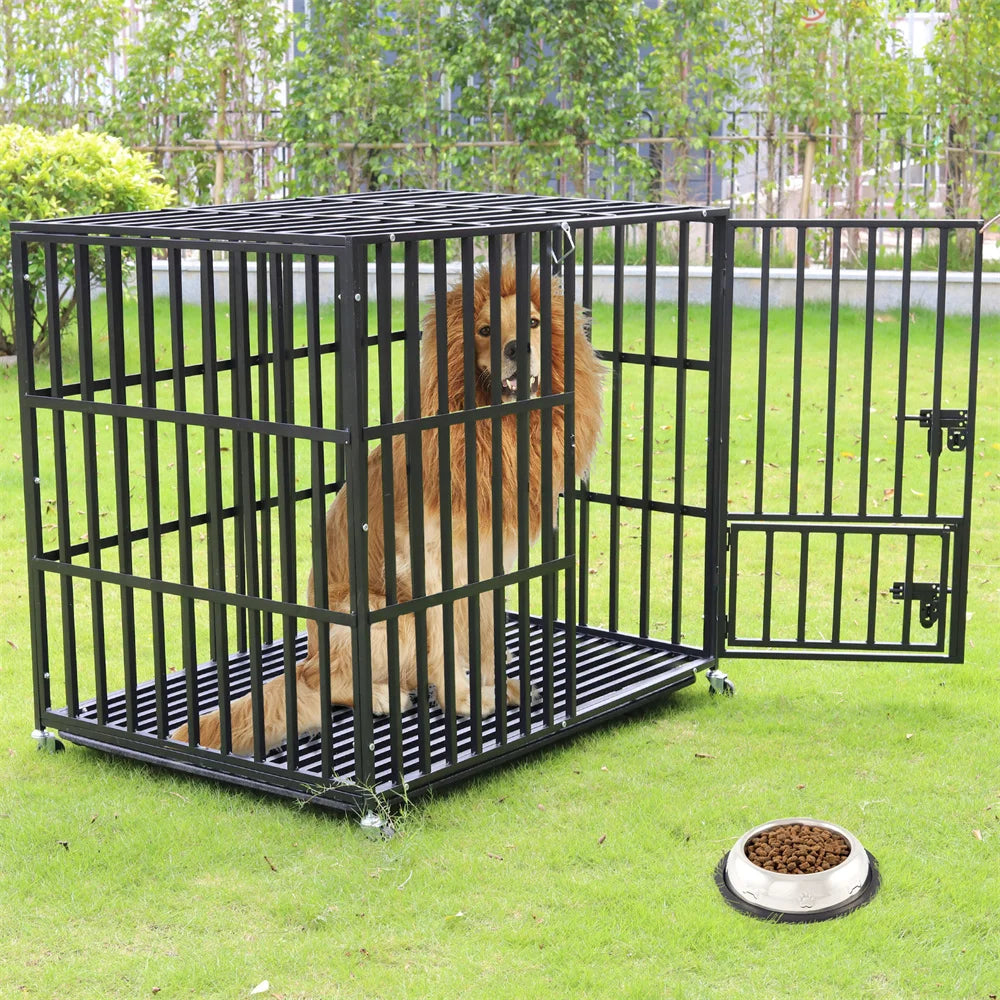 BORWARTH Heavy Duty Dog Crate Tear Resistant Kennel