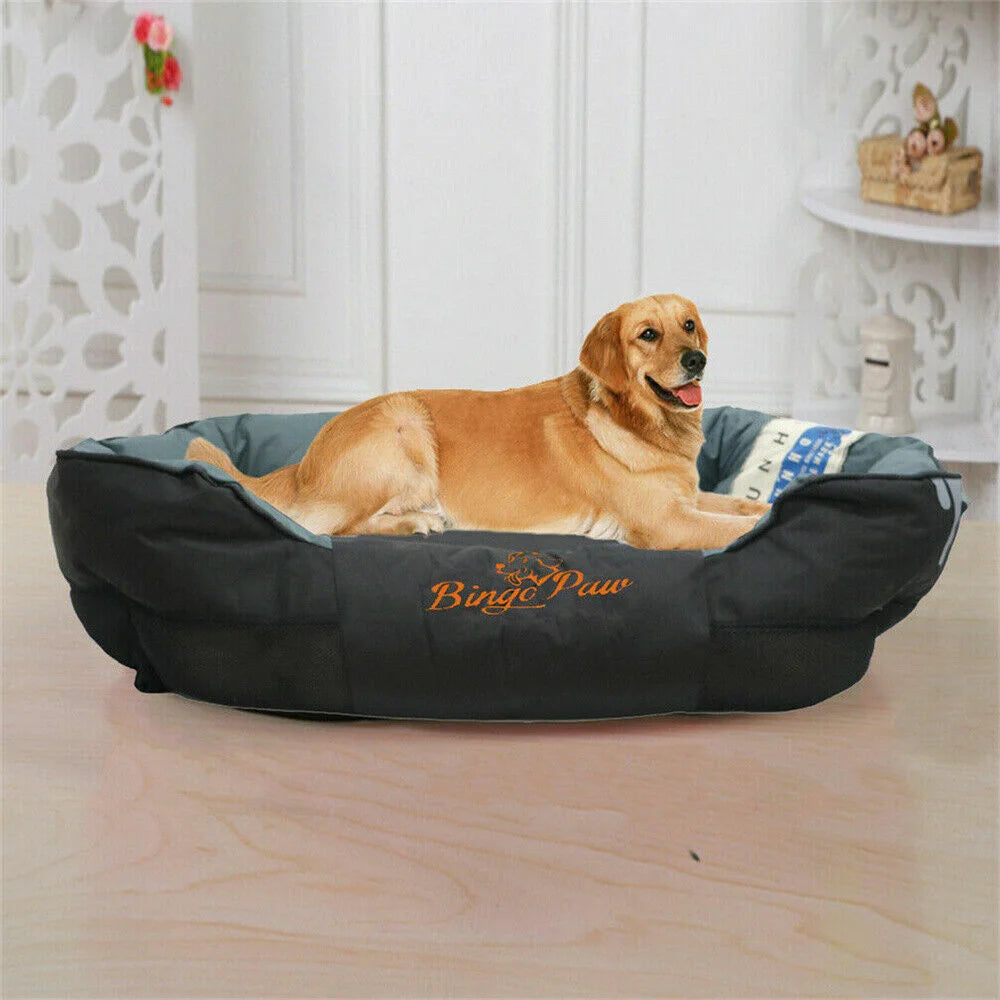 BORWARTCN Waterproof Orthopedic Dog Bed With Removable Cover