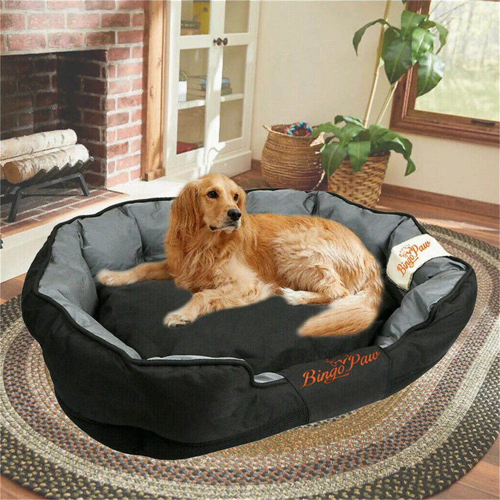 BORWARTCN Waterproof Orthopedic Dog Bed With Removable Cover