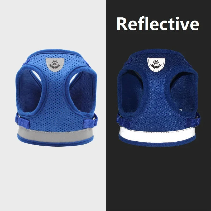 NONECN Dog Harness And Leash Set Vest Style Reflective