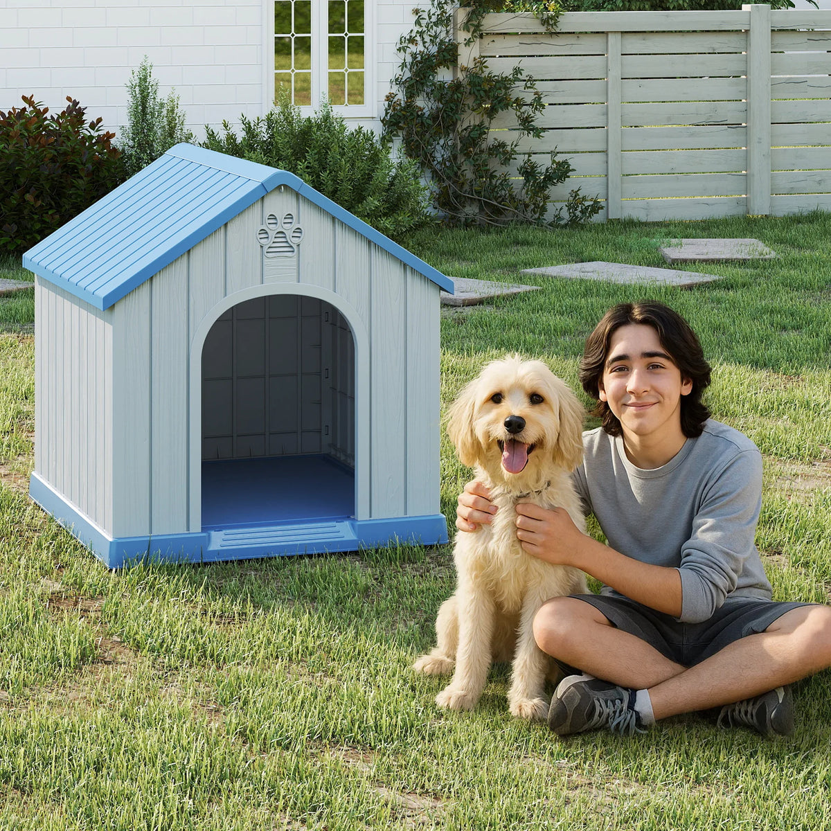 Small Basic Weatherproof Plastic Dog House
