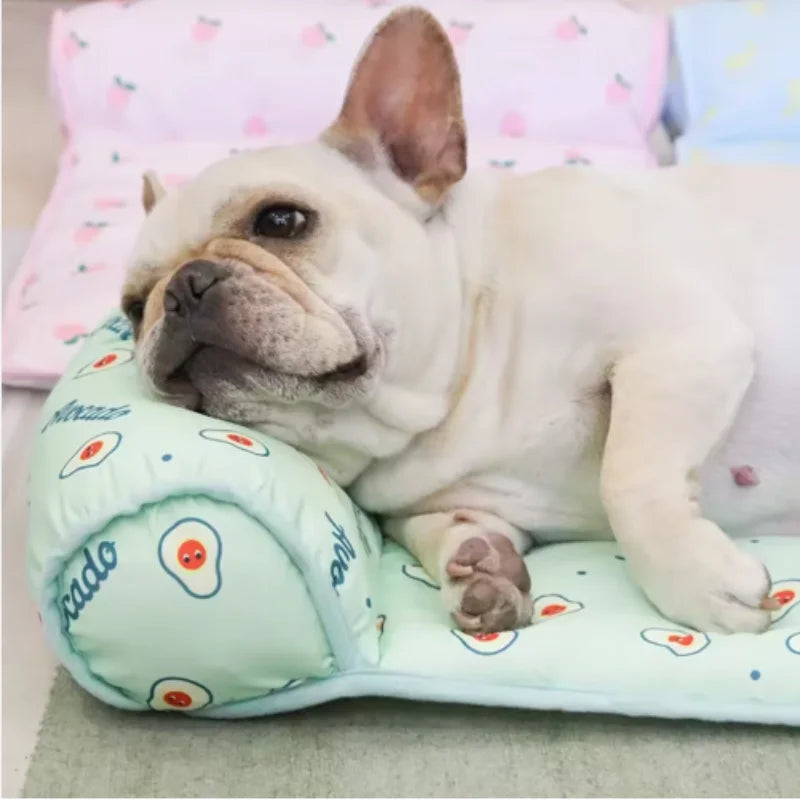 Cooling Dog Mat Breathable Pet Bed For Dogs And Cats