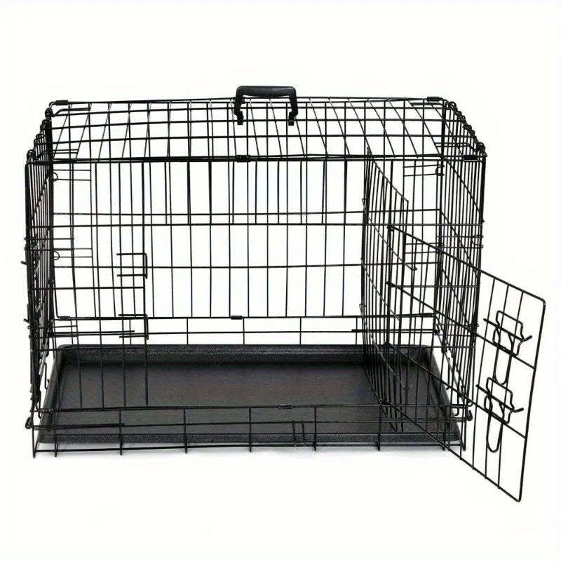Hign-concerned Dog Cage Kennel Folding Steel Crate Playpen