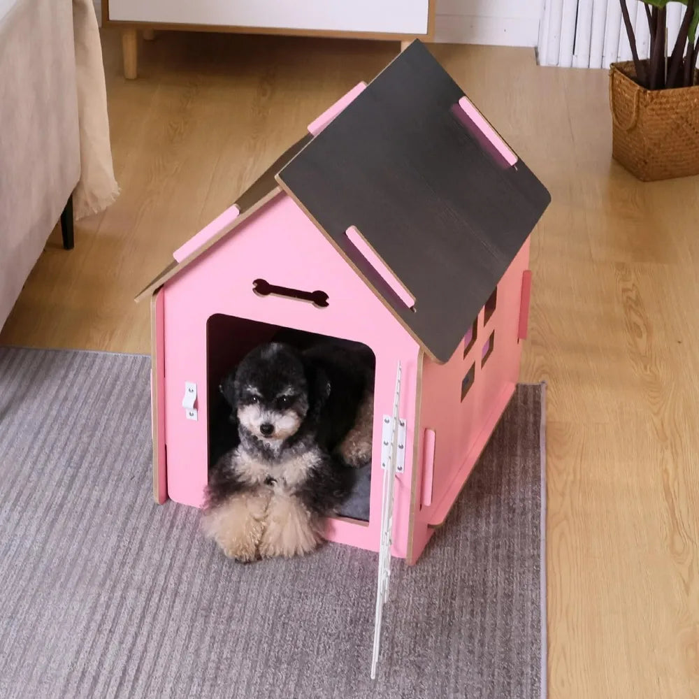 Dog House Indoor For Small Dogs And Cats Cozy Wooden