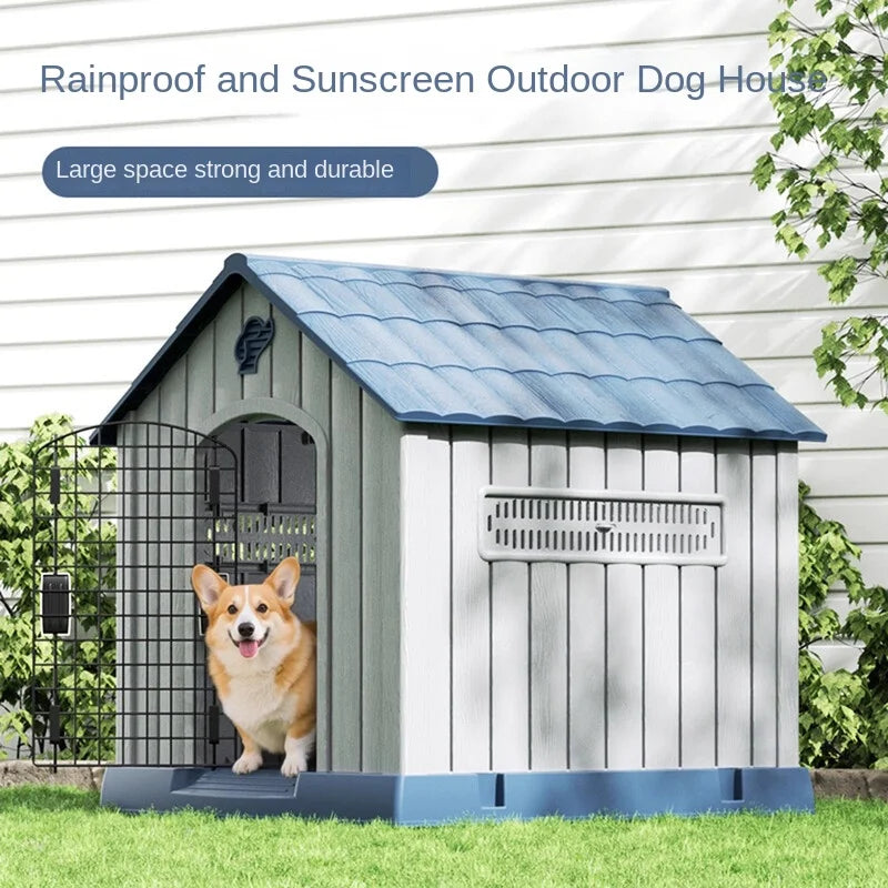 NONECN Outdoor All Season Dog House For Large Dogs