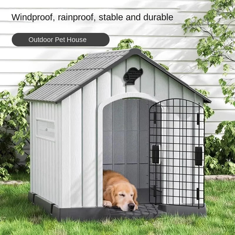 NONECN Outdoor All Season Dog House For Large Dogs
