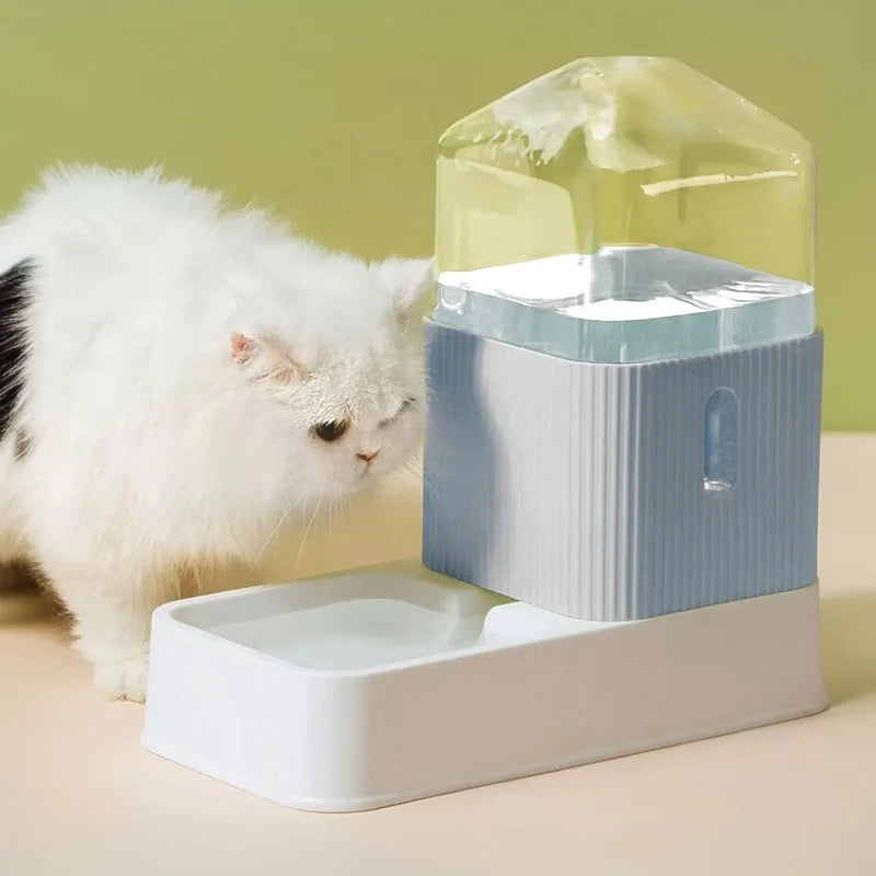 Automatic Pet Feeder And Water Dispenser Gravity Set