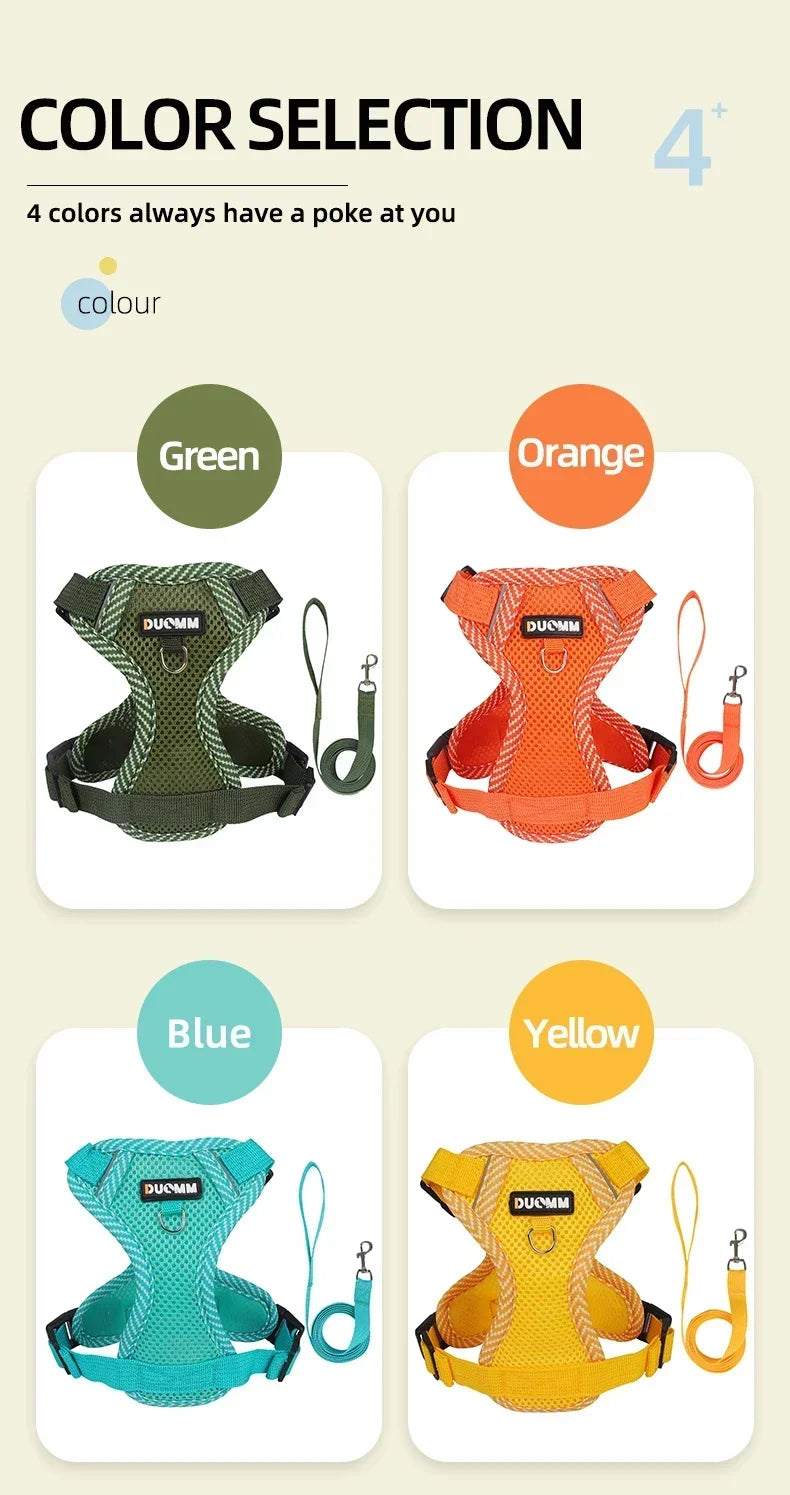 Dopamine Dog Chest Strap Reflective Harness for Pets