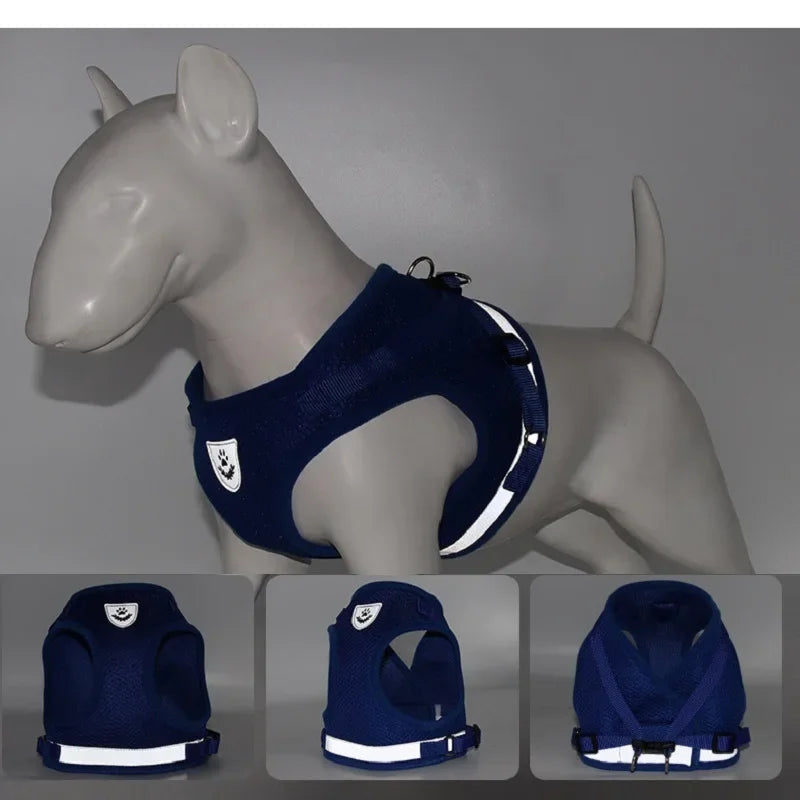 NONECN Dog Harness And Leash Set Vest Style Reflective