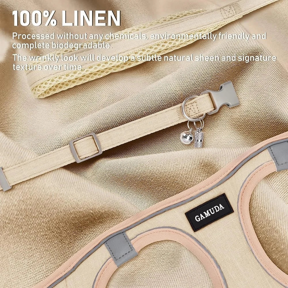 Fujian No Pull Pet Harness Leash Collar Set Step In