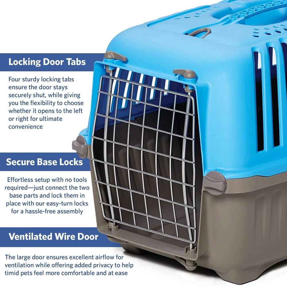 XMSJ Portable Pet Carrier For Small Dogs And Cats Travel