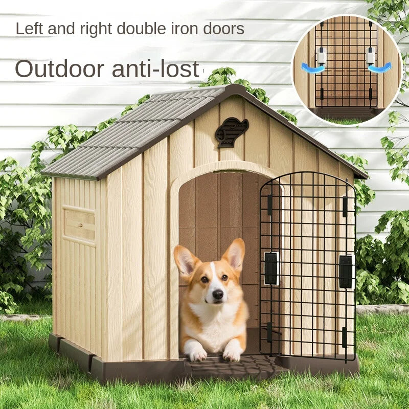 NONECN Outdoor All Season Dog House For Large Dogs
