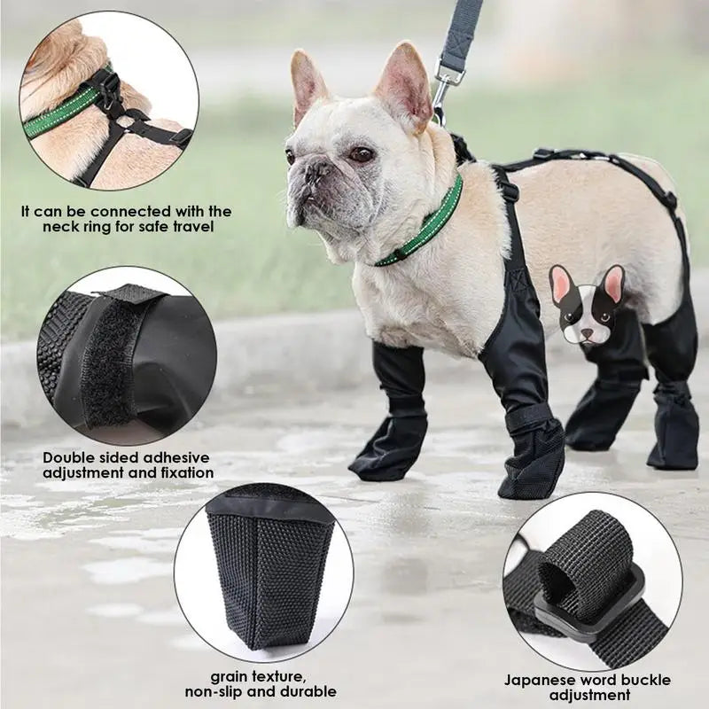 Guangdong Outdoor Dog Boot Leggings Waterproof Boot Covers