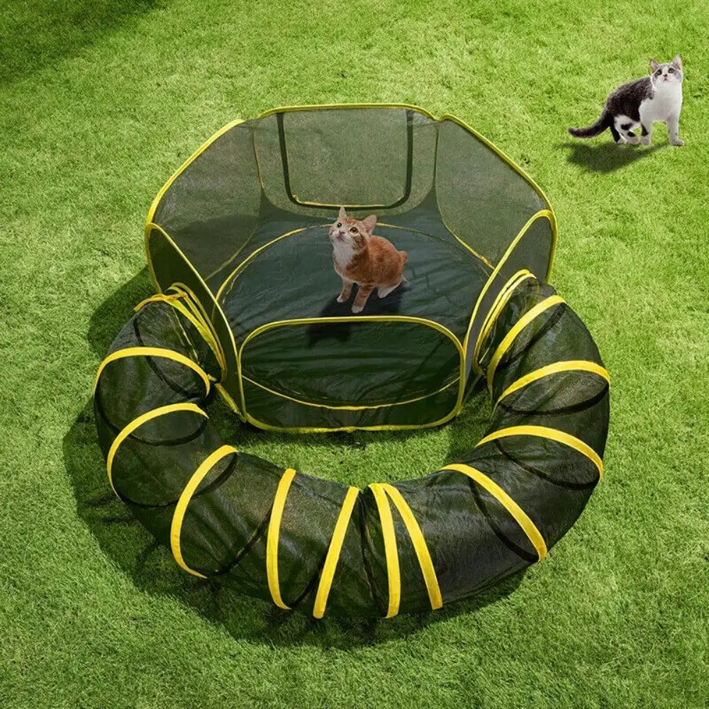 Closure Outdoor Cat Enclosure 2 In 1 Catio Tent Playpen