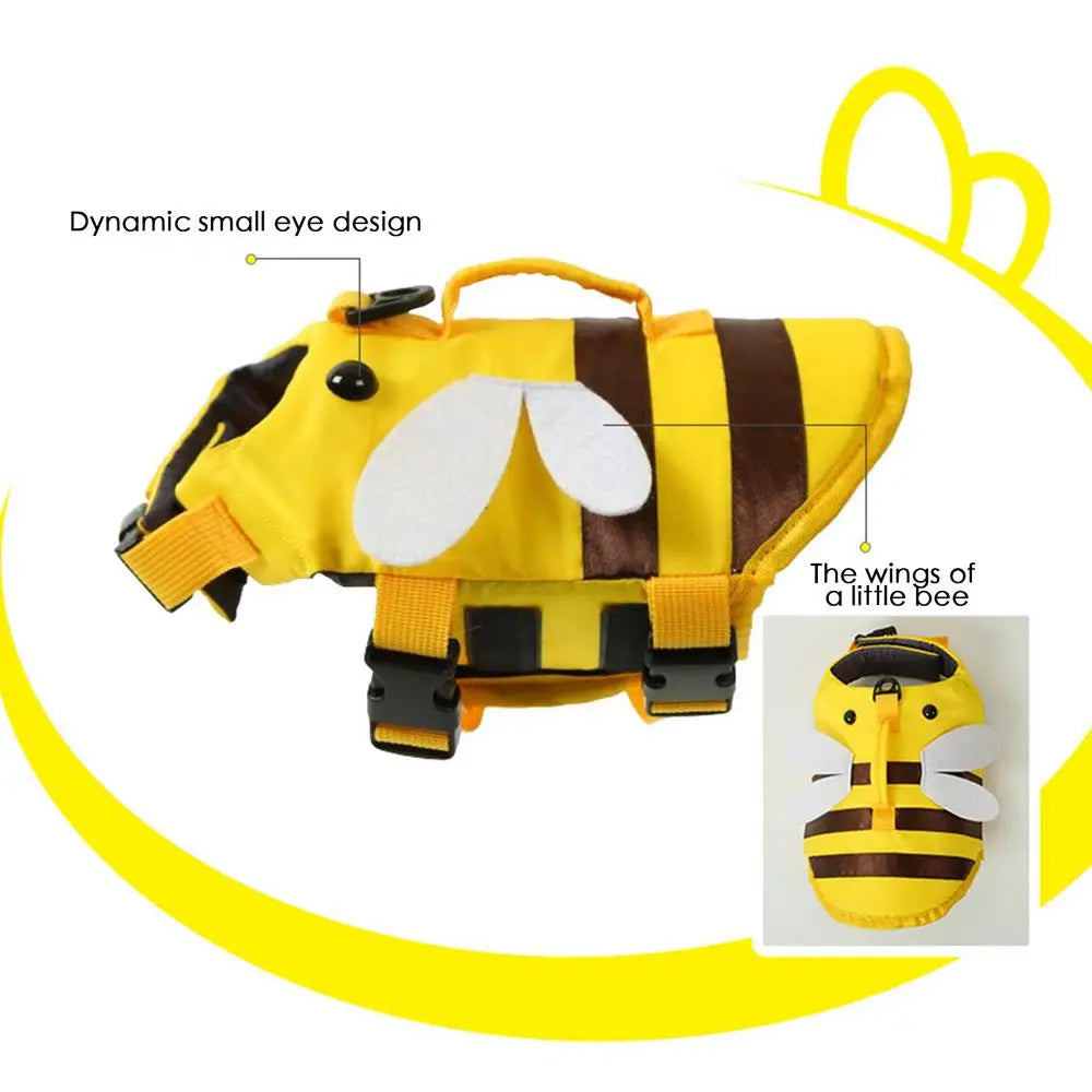 Dog Life Vest For Boating Ripstop Waterproof Adjustable With Handle